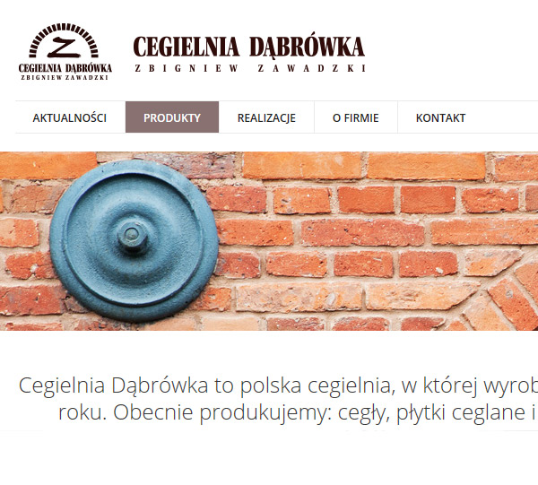 strona internetowa cegielnia