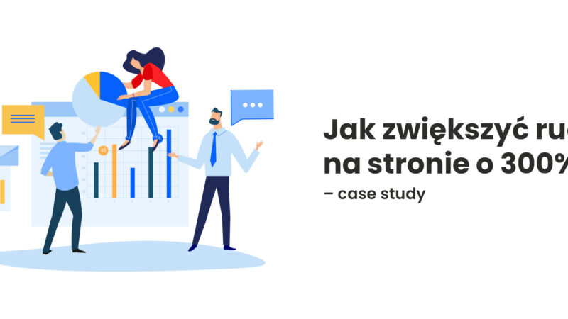 ruch na stronie internetowej